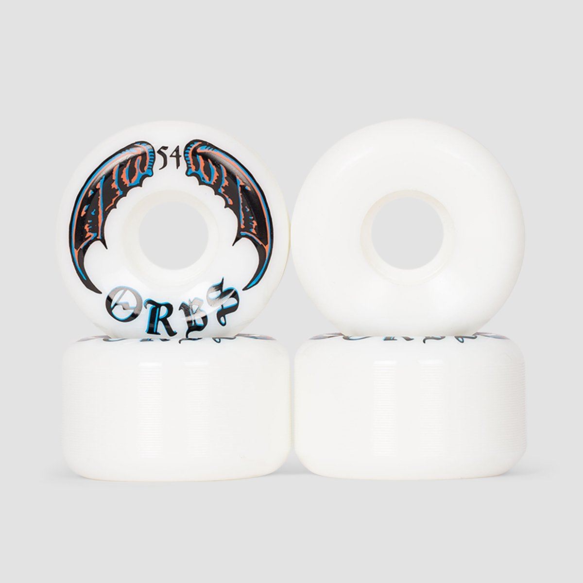 Welcome Orbs Specters Whites 99A Skateboard Wheels White 54mm