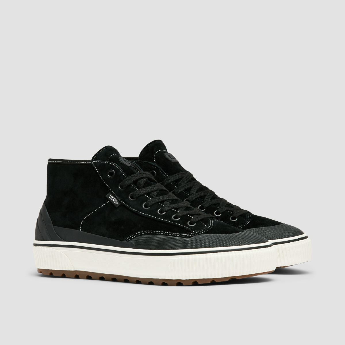 Vans Destruct MTE 1 Mid Top Shoes Black Marshmallow 6uk Black Marshmallow