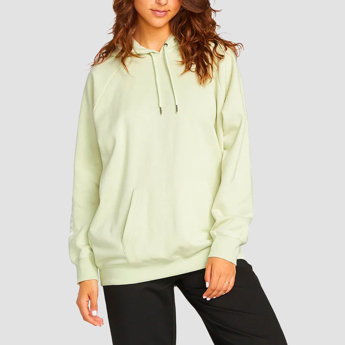 Volcom Truly Stoked BF Pullover Hoodie Sage - Womens