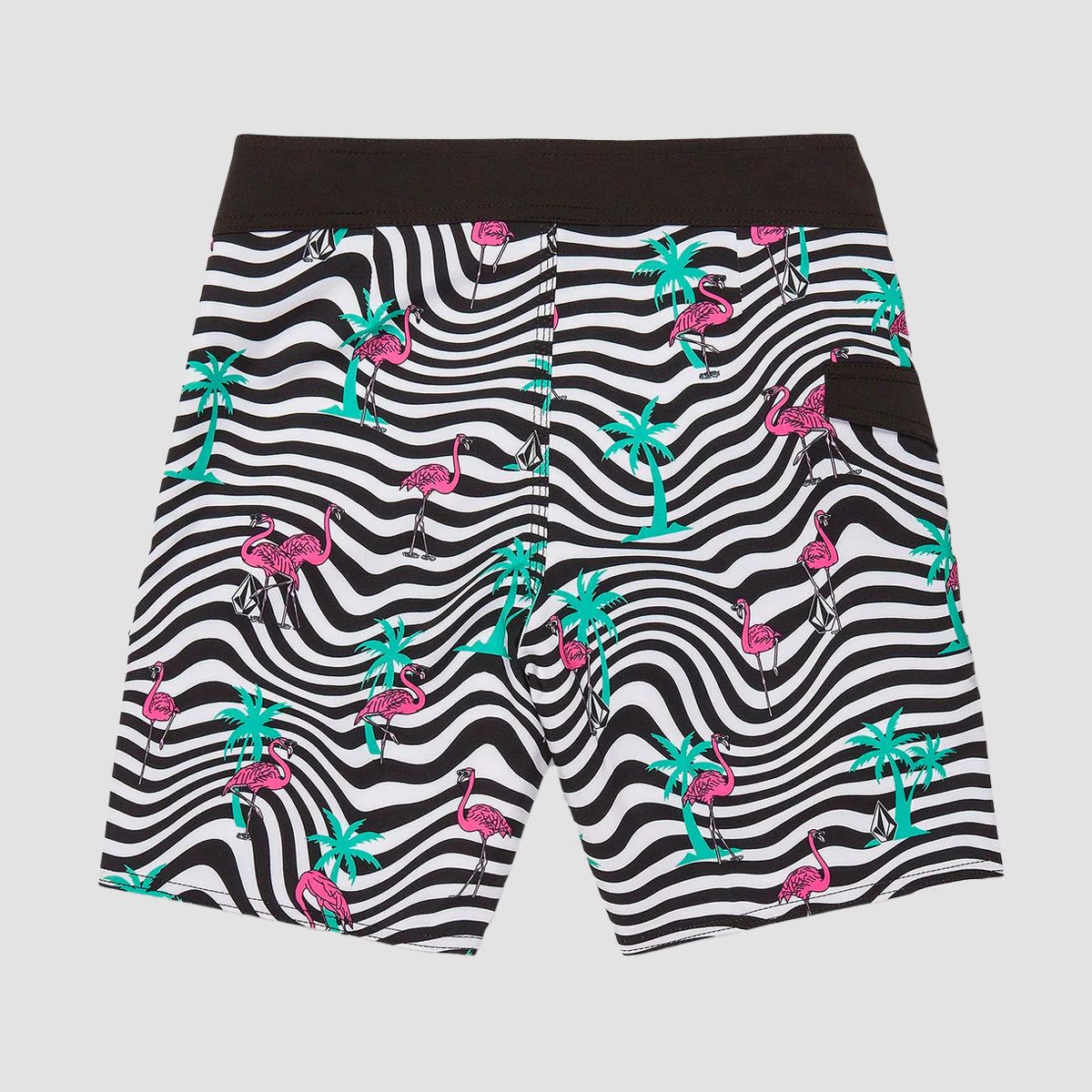 Volcom Flamingbros Mod 16" Boardshorts White - Kids