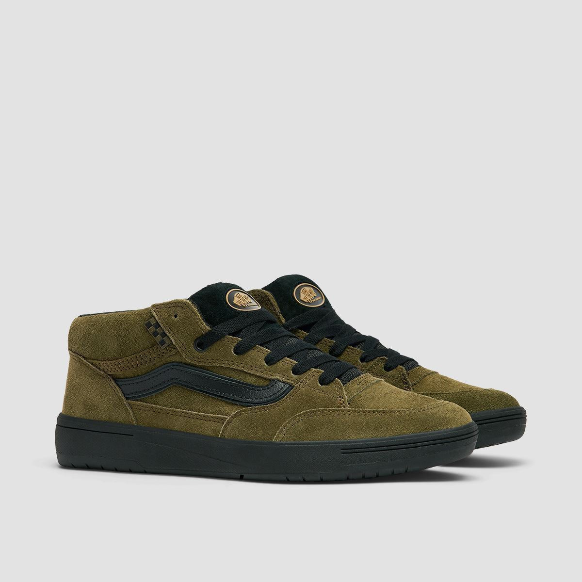 Vans Zahba Mid Top Shoes - Beatrice Domond Dark Olive