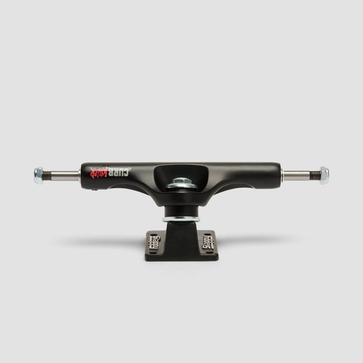 Slappy x Heroin ST1 Curb Killer Skateboard Trucks 1 Pair Matte Black - 8.5"