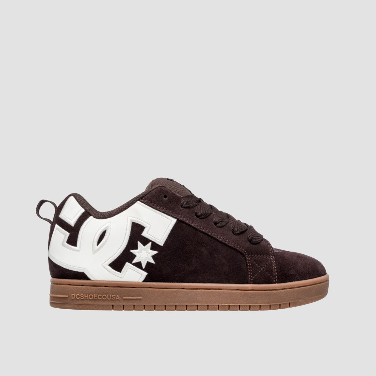 DC Court Graffik Shoes - Brown/Gum