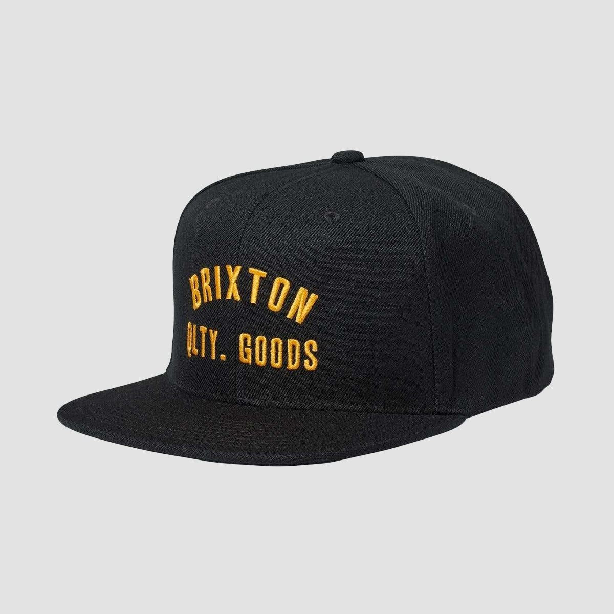 Brixton Woodburn Netplus MP Snapback Cap Black