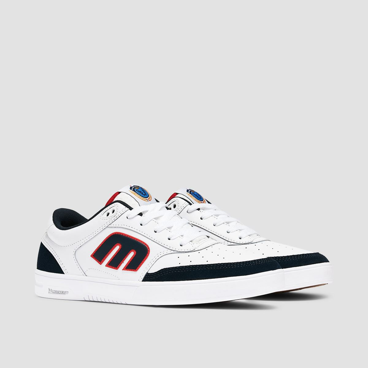 Etnies The Aurelien Michelin Shoes - White/Navy/Red