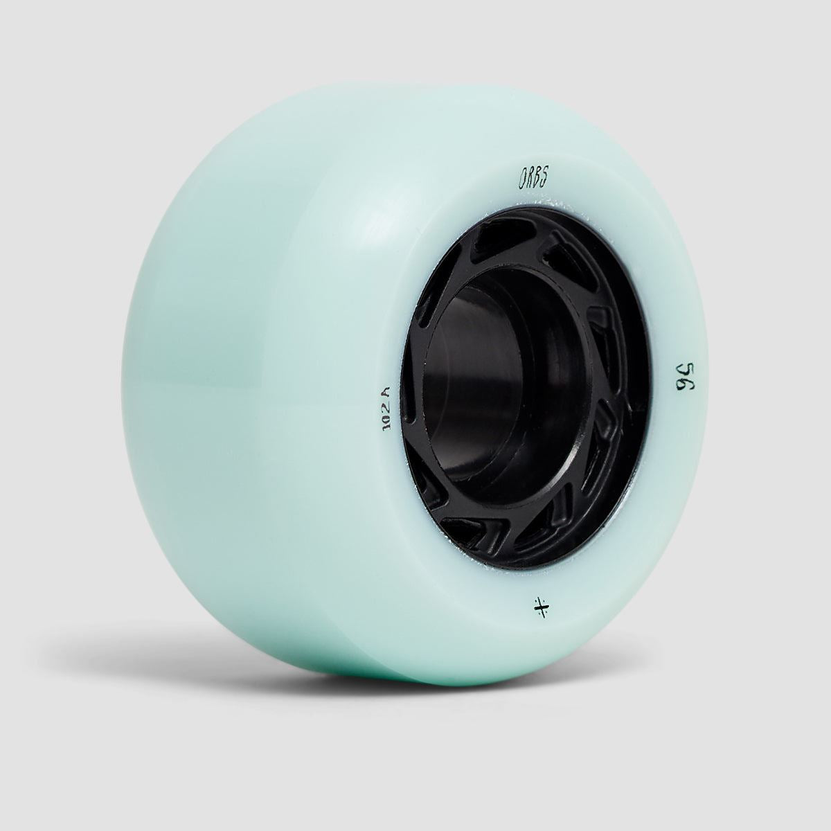 Welcome Orbs Ghost Lites 102A Skateboard Wheels Light Blue/Black 56mm