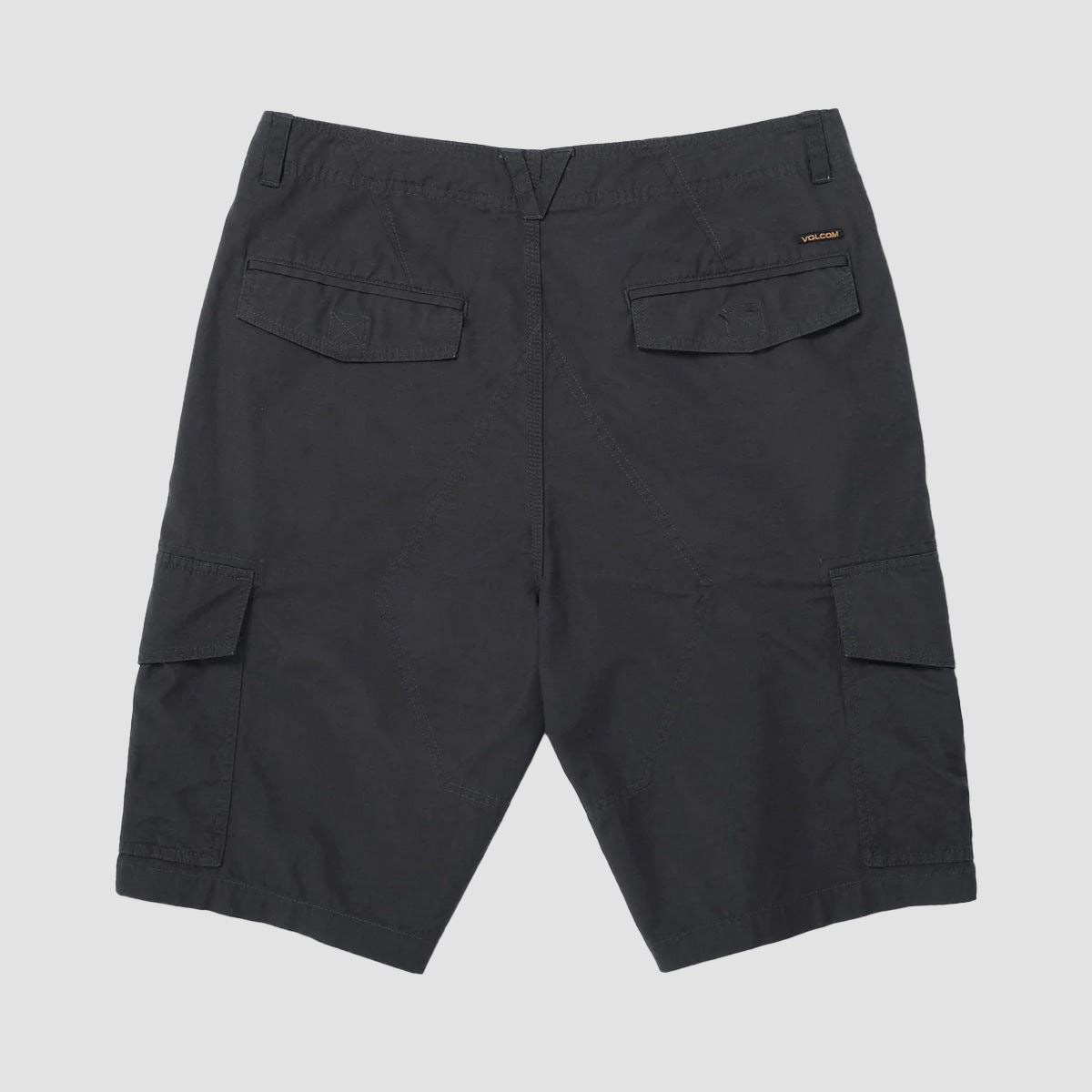 Volcom Grande Barracks 22" Cargo Shorts Asphalt Black