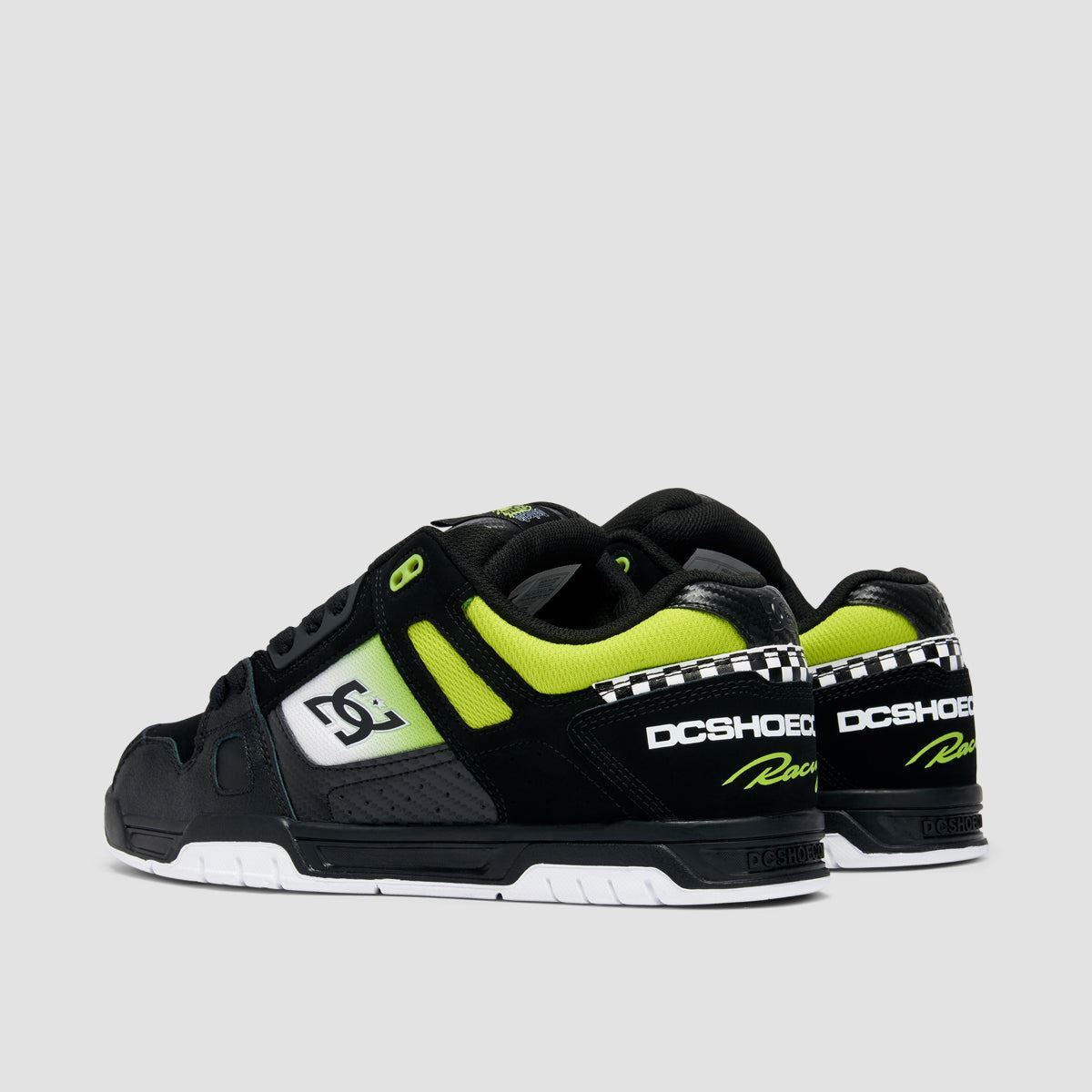 DC Stag SE Shoes - Black/Green/White