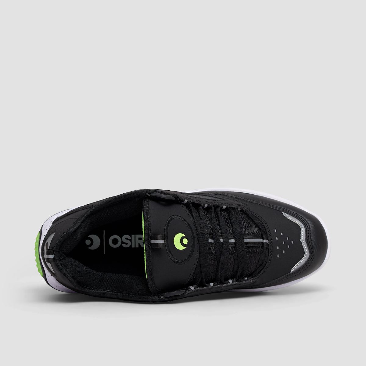 Osiris Graff Shoes - Black/White/Lime