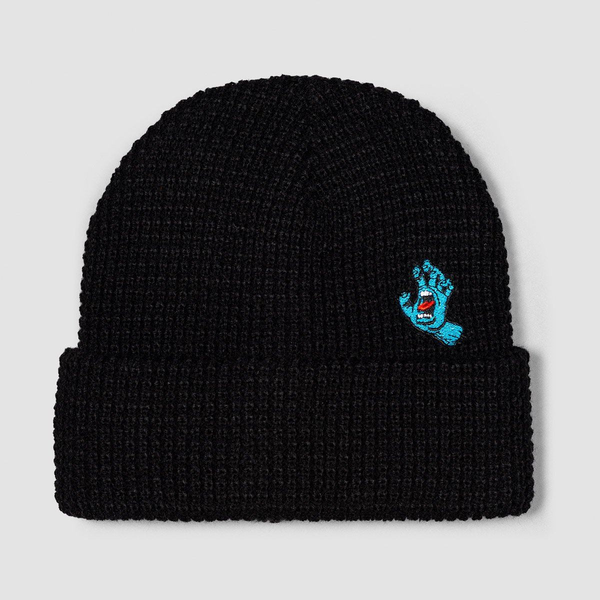 Santa Cruz Screaming Mini Hand Beanie Black