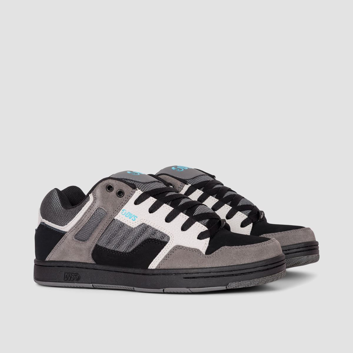 DVS Enduro 125 Shoes - Black/Charcoal/Turquoise/Suede