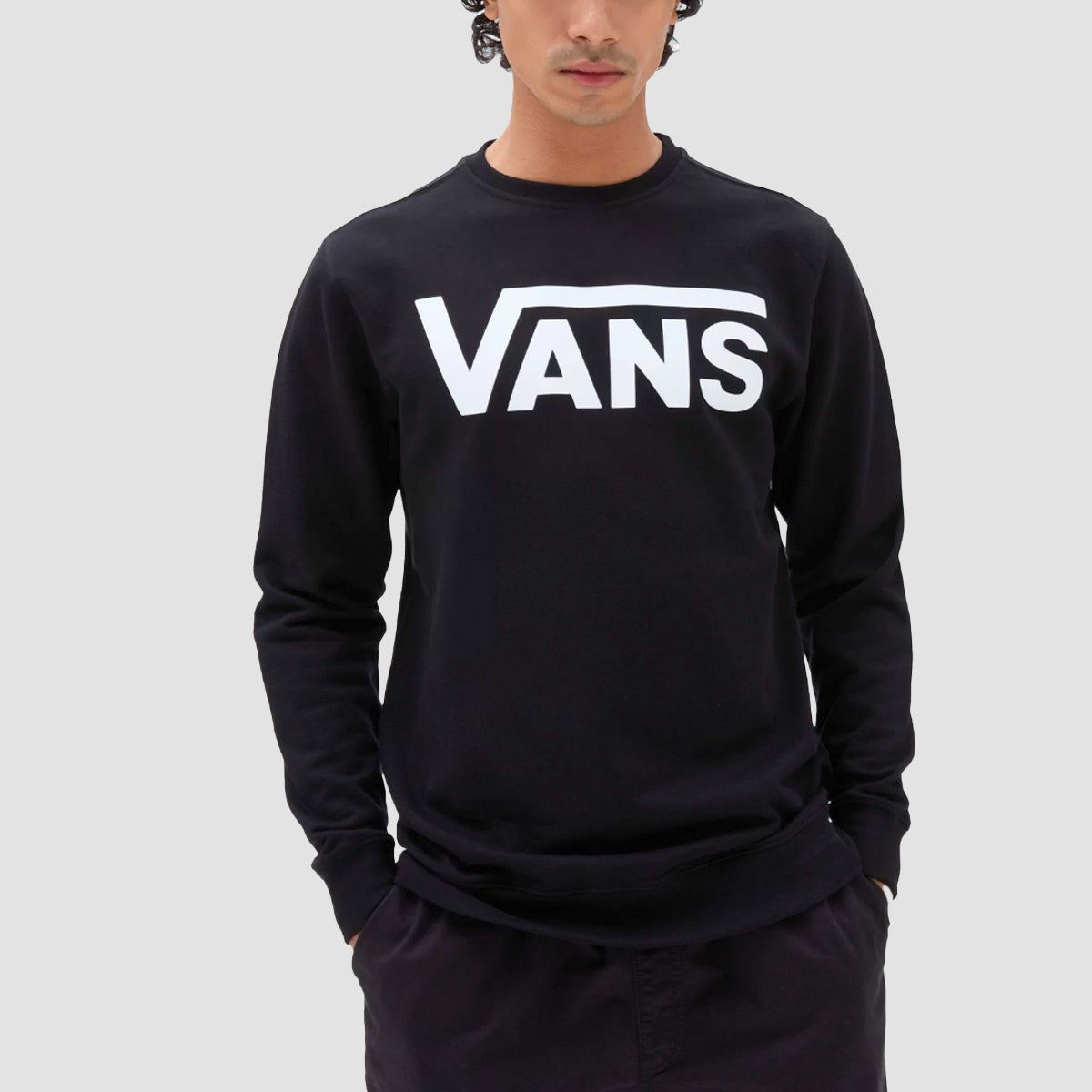 Vans Classic II Crew Sweat Black/White