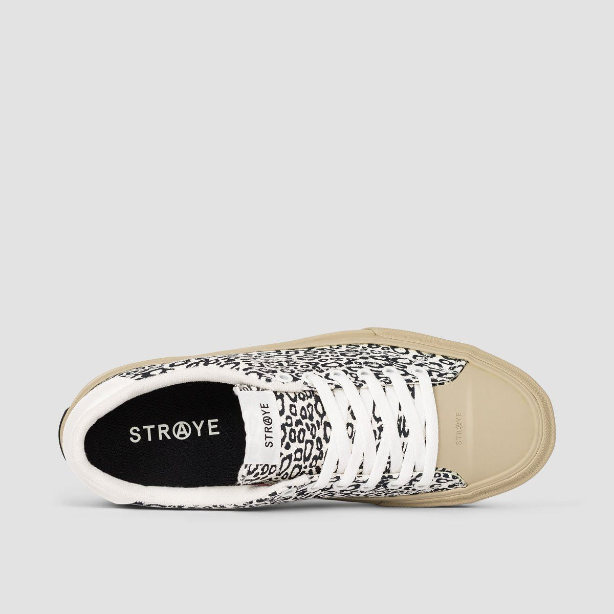 STRAYE Stanley Shoes - Cheetah White