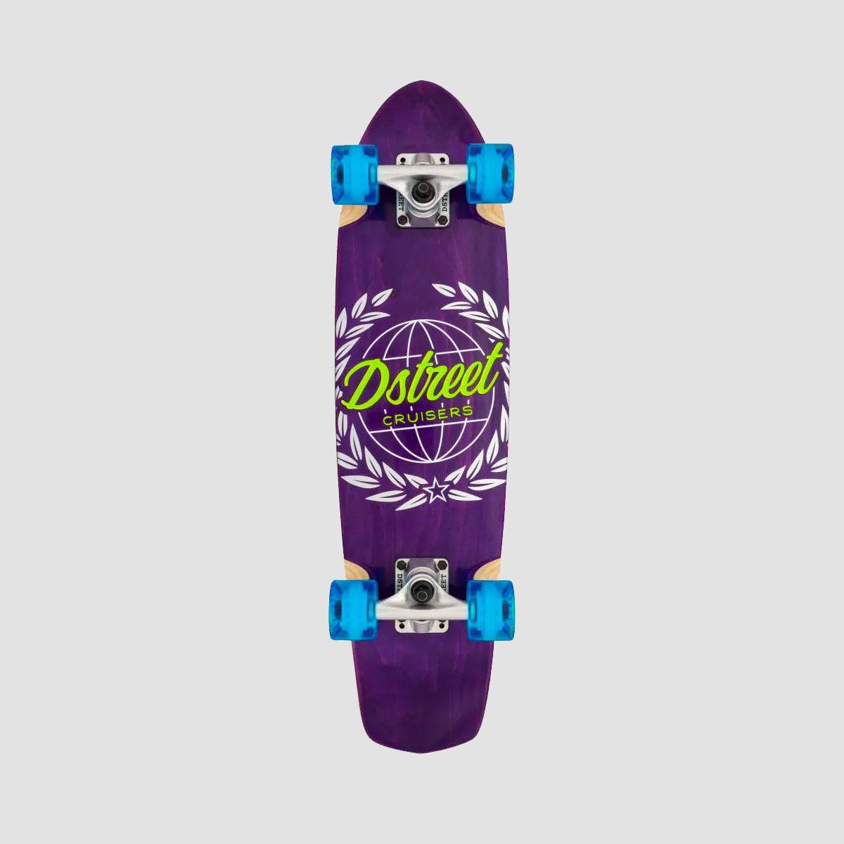 D Street Atlas Cruiser Skateboard Purple - 28"