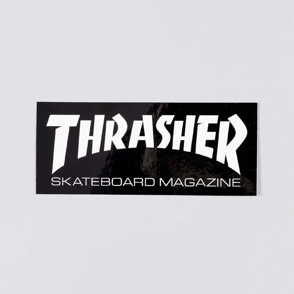 Thrasher Skate Mag Medium Sticker Black/White 150x65mm