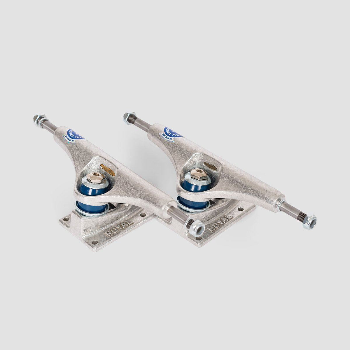 Royal Inverted Kingpin 149 Skateboard Trucks 1 Pair Raw - 8.5"