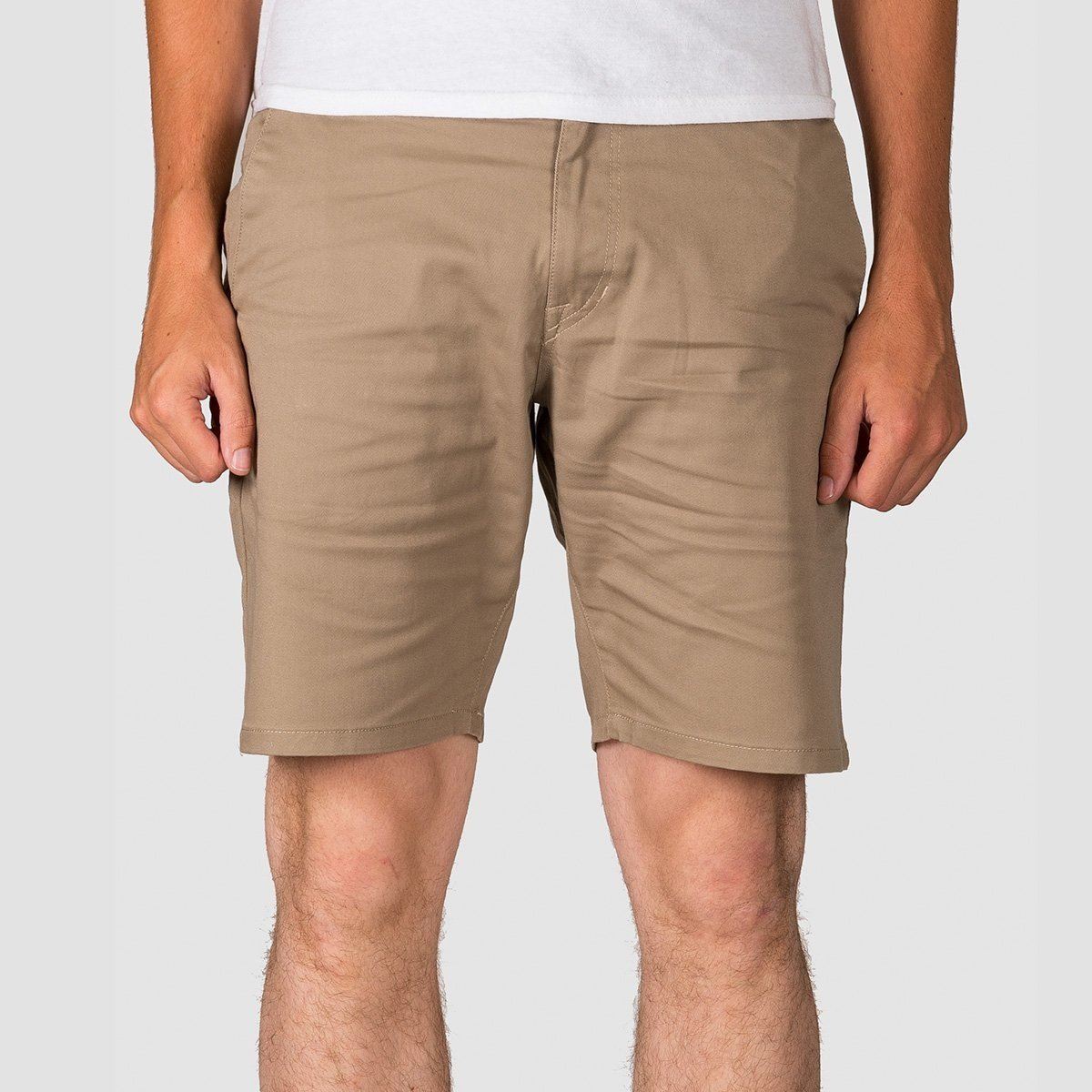 Volcom Frickin Modern Stretch 19" Shorts Khaki