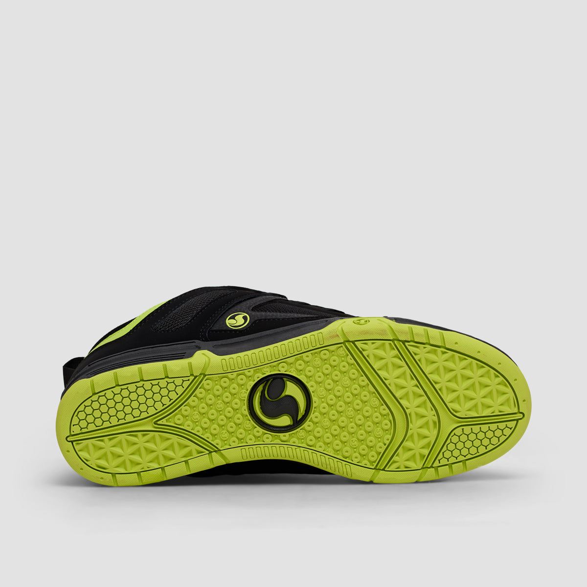 DVS Gambol Shoes - Black/Lime/PU Nubuck