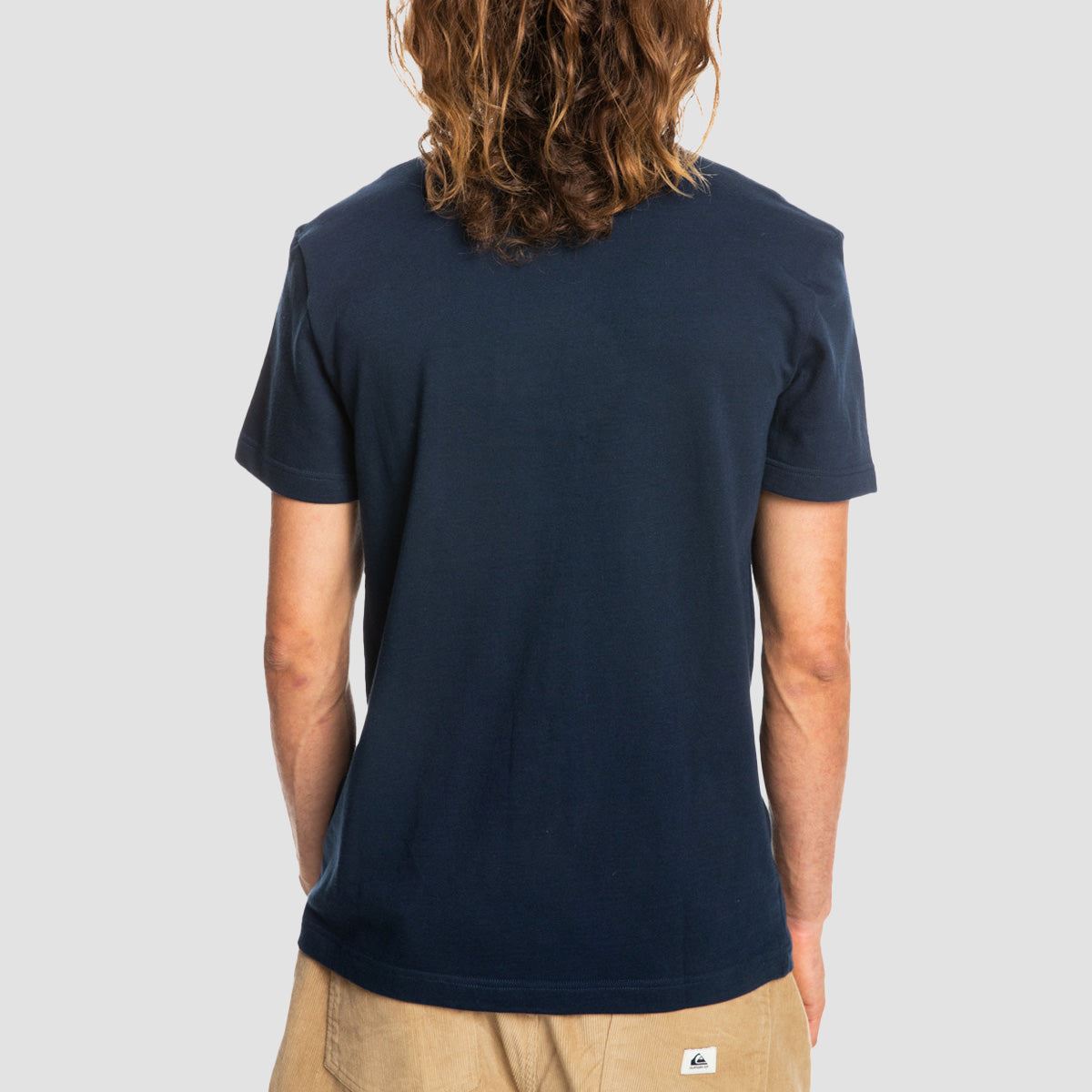 Quiksilver Transat Placement T-Shirt Navy Blazer