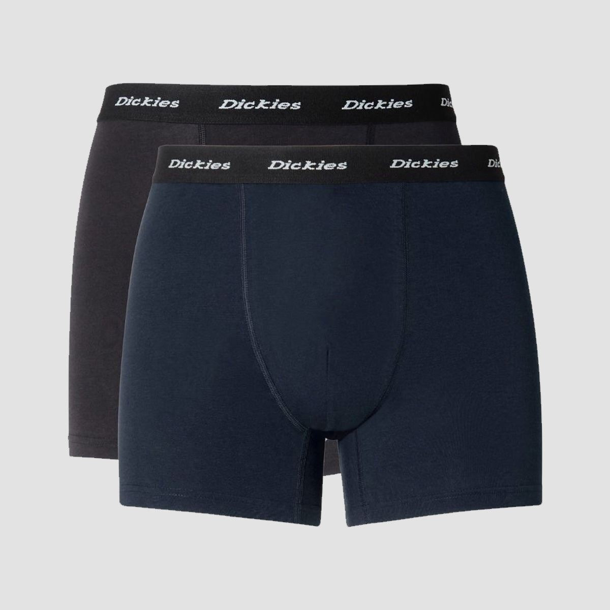 Dickies Trunk Boxer Shorts 2 Pack Navy/Black