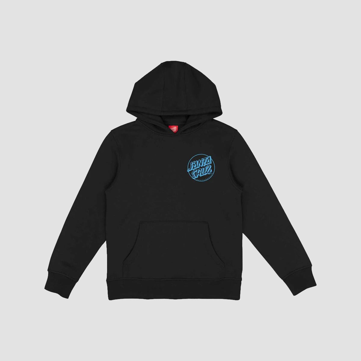 Santa Cruz Roskopp Screaming Five Pullover Hoodie Black - Kids