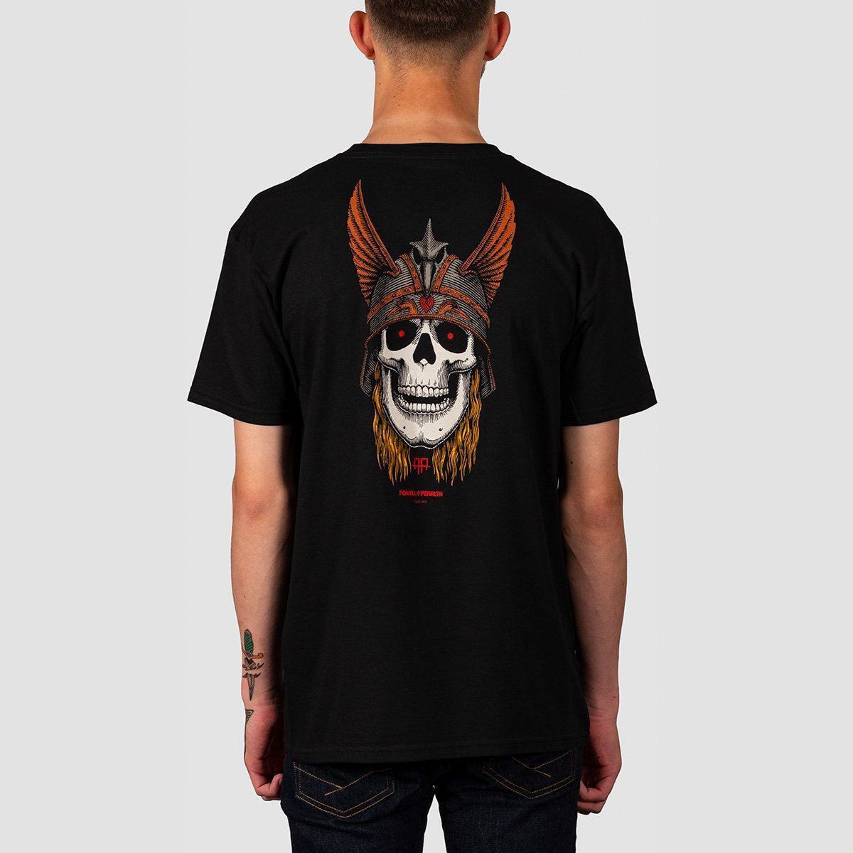 Powell Peralta Andy Anderson Skull T-Shirt Black