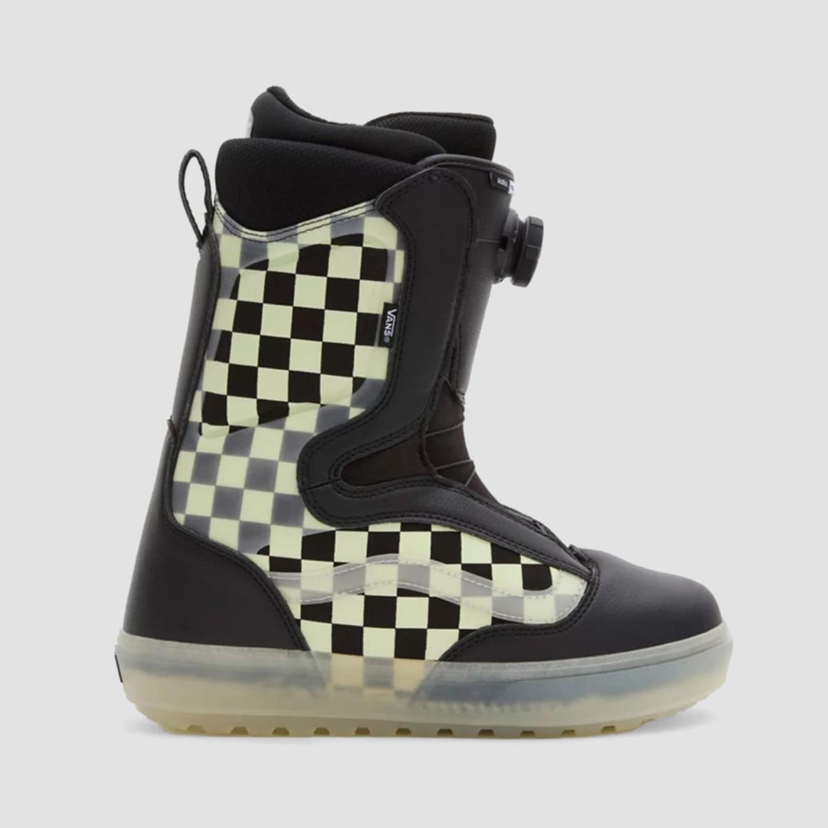 Vans Aura OG Snowboard Boots Checkerboard Glow