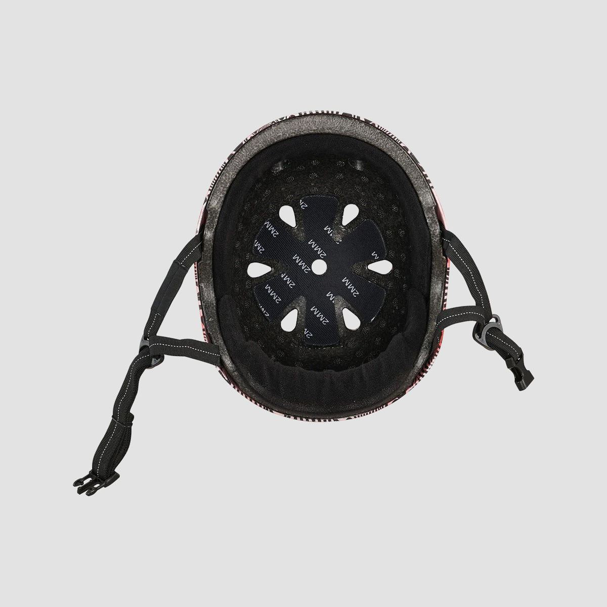 Pro-Tec X Spitfire Low Pro Helmet Red Swirl