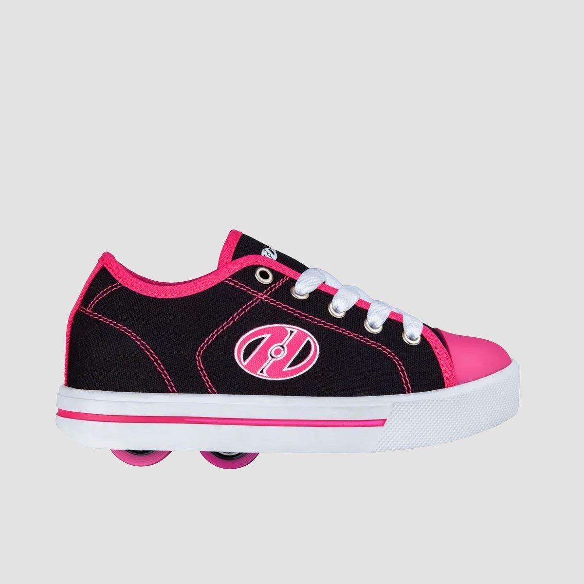 Heelys Classic X2 Black/White/Hot Pink