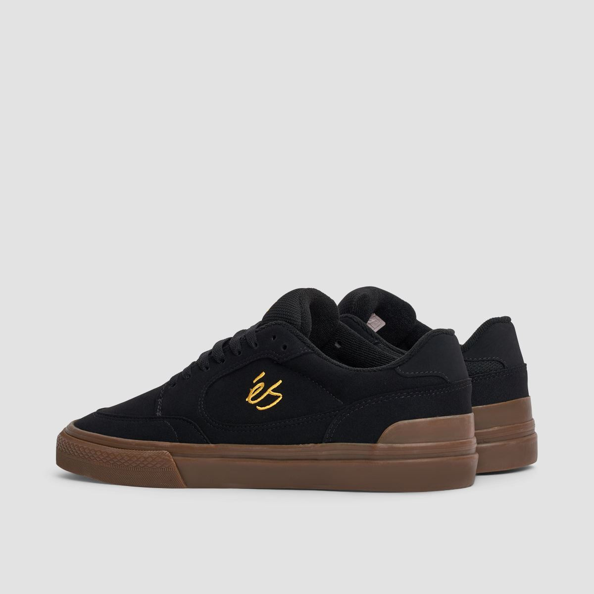 eS Caspian Shoes - Black/Gum