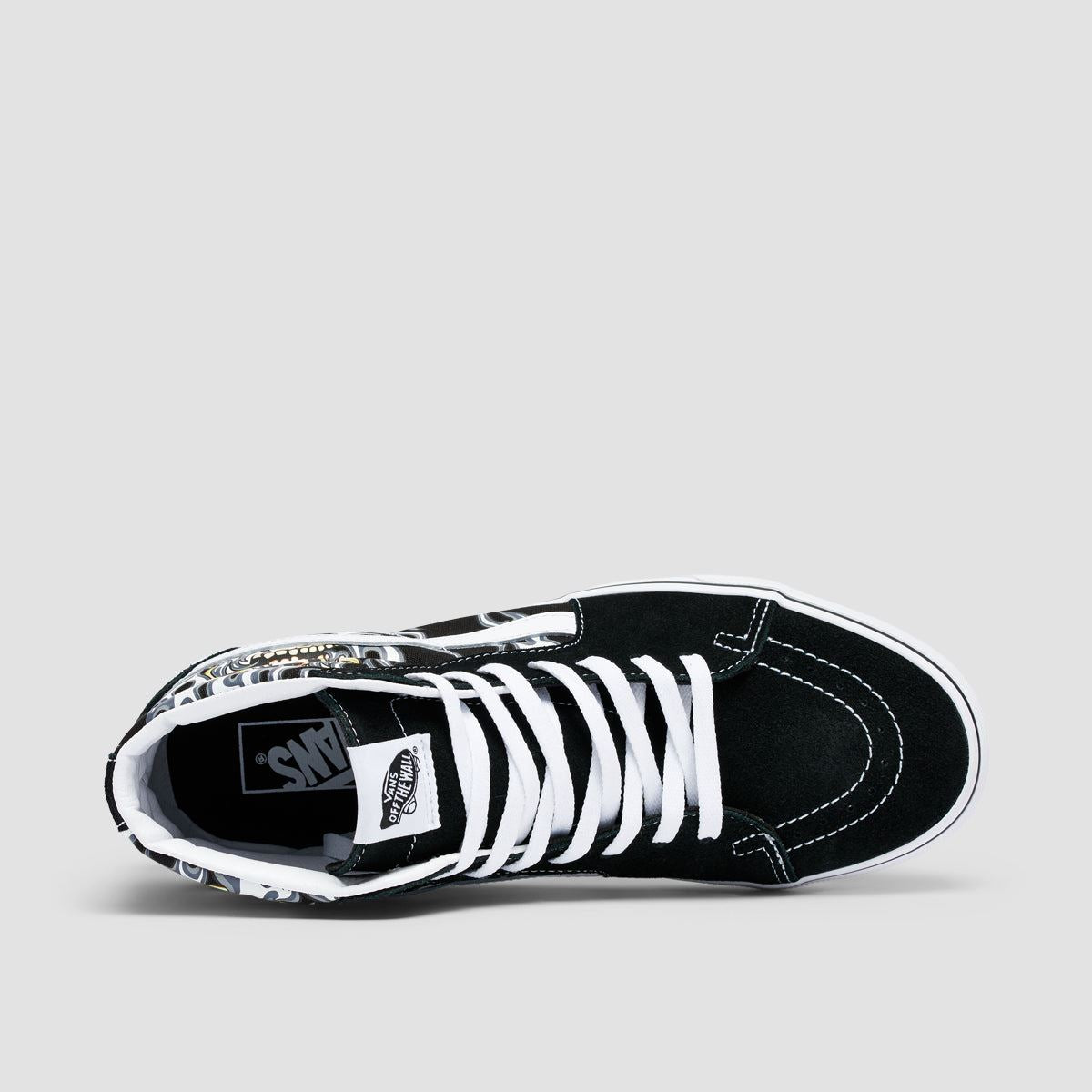 Skull vans high tops on sale