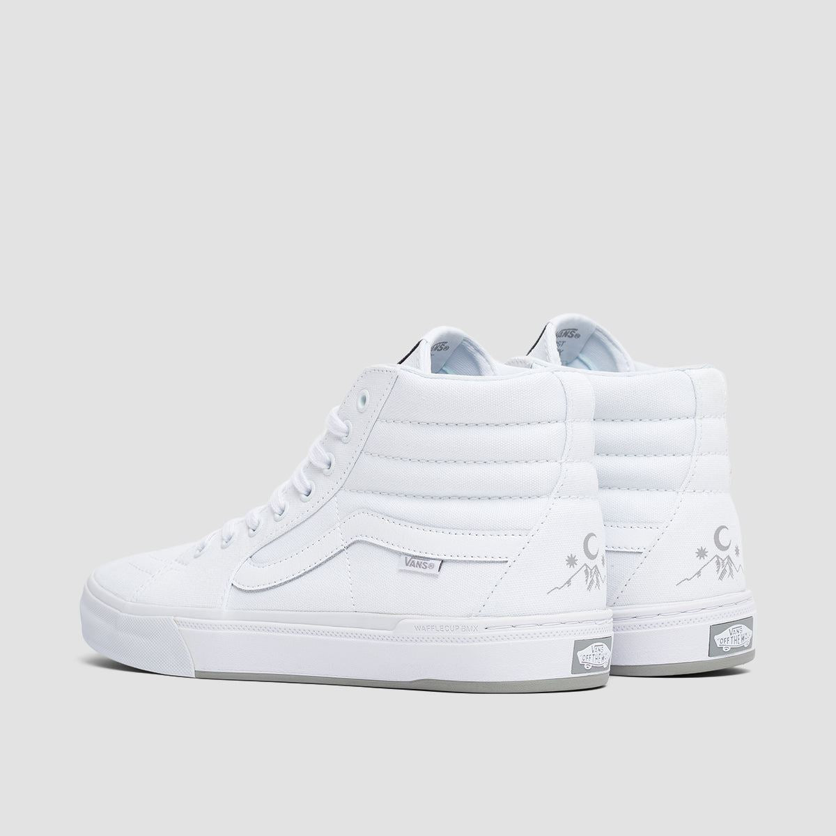 Vans BMX Sk8-Hi Shoes - Perris Benegas White/Grey