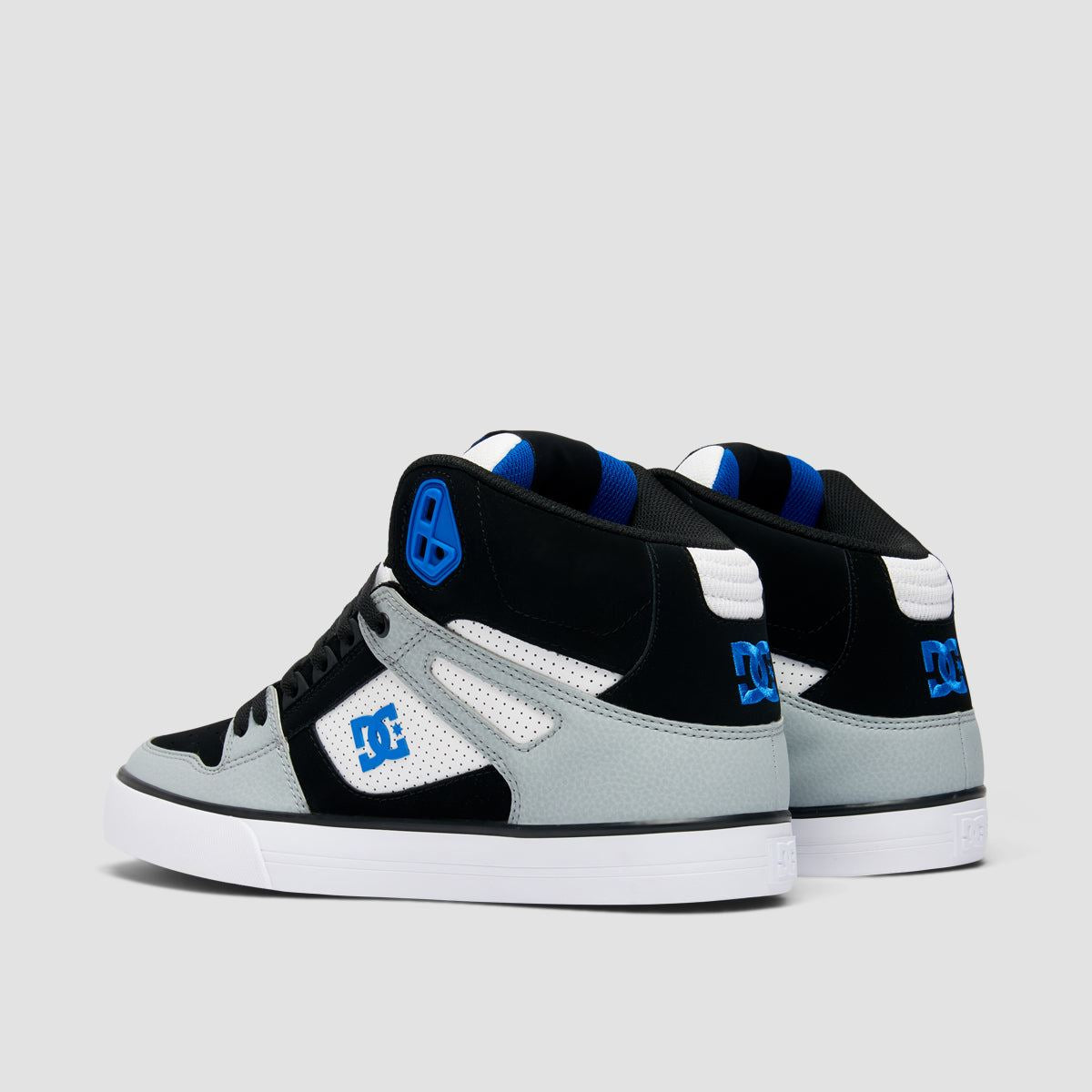 DC Pure HT WC High Top Shoes - Black/White/Blue