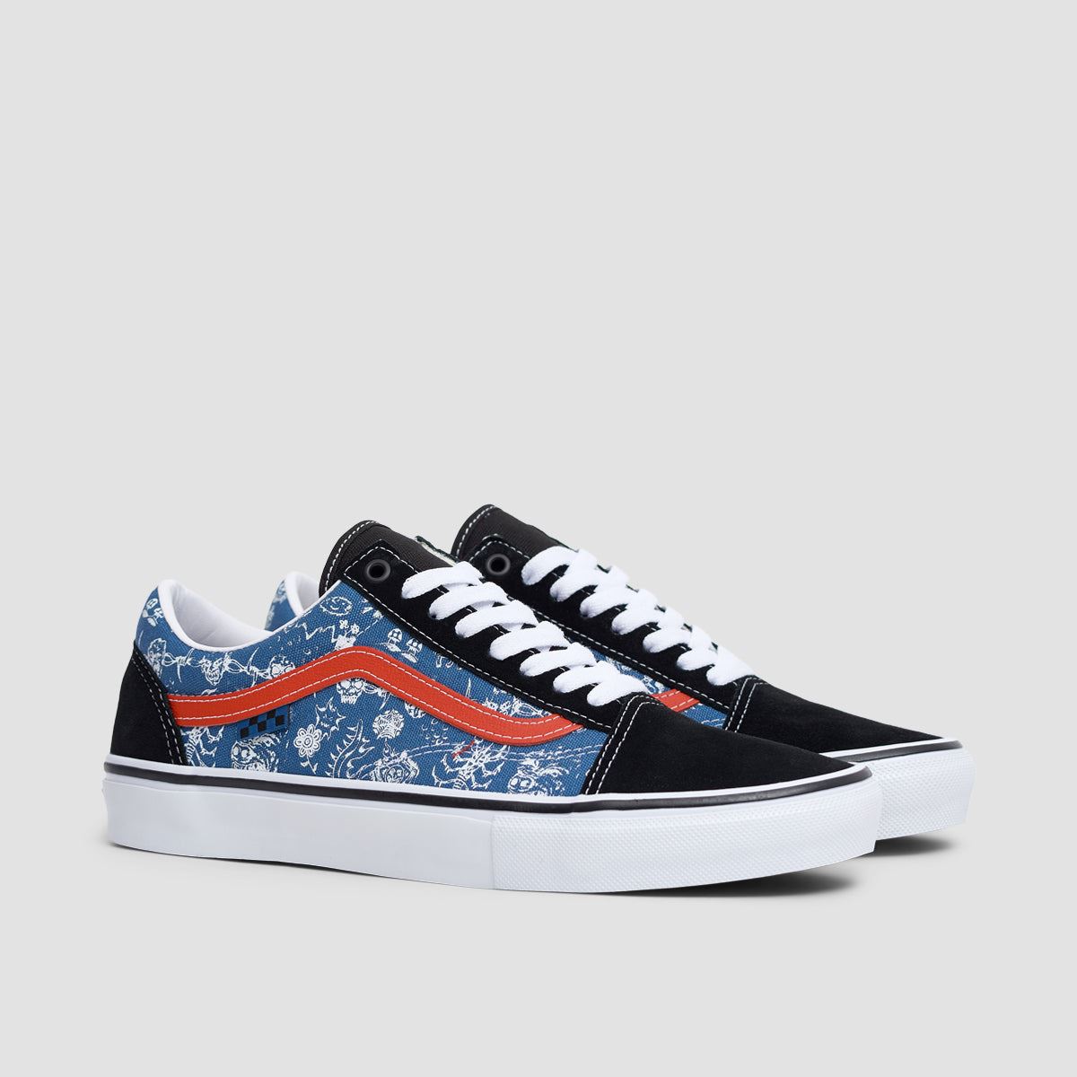 Vans Skate Old Skool VCU Shoes - Mike Gigliotti Black/Blue