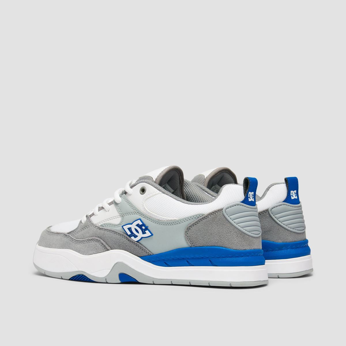 DC Ascend Shoes - White/Grey/Blue