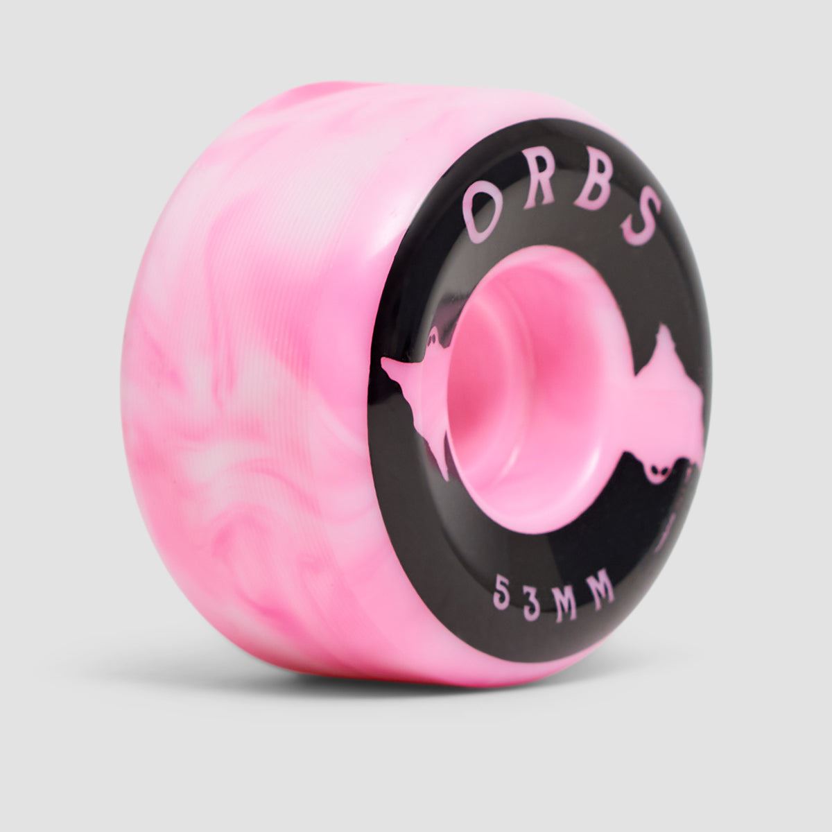 Welcome Orbs Specters Swirls Conical 99A Wheels Pink/White 53mm
