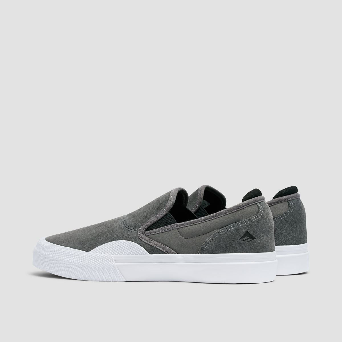 Emerica Wino G6 Slip On Shoes Grey/Black/White