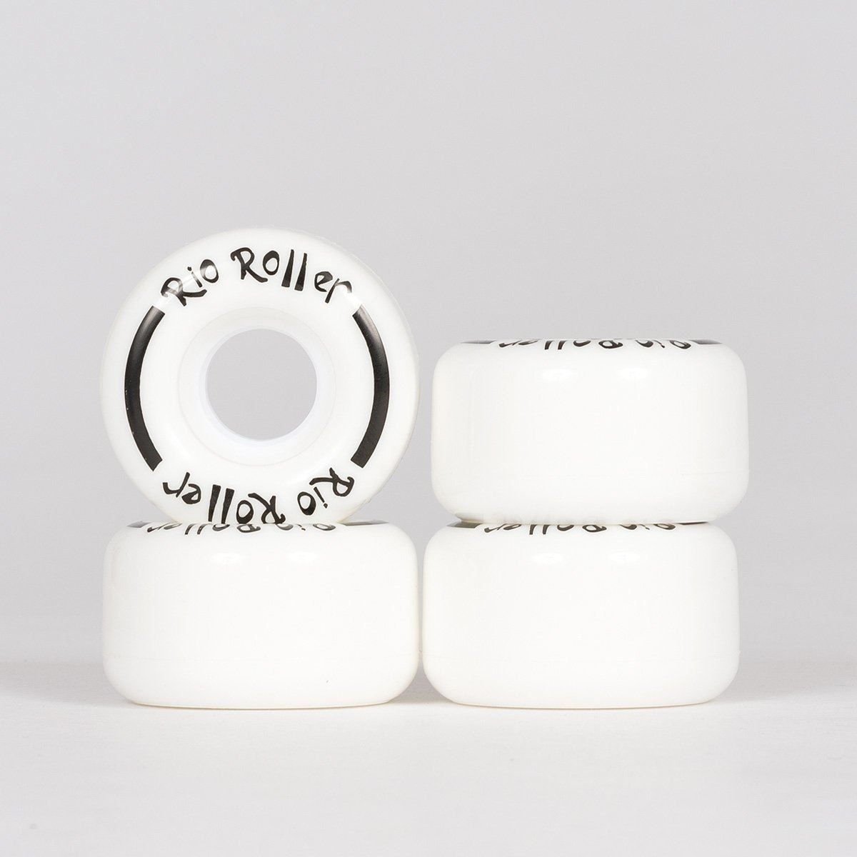 Rio Roller Coaster Wheels x4 White 58mm