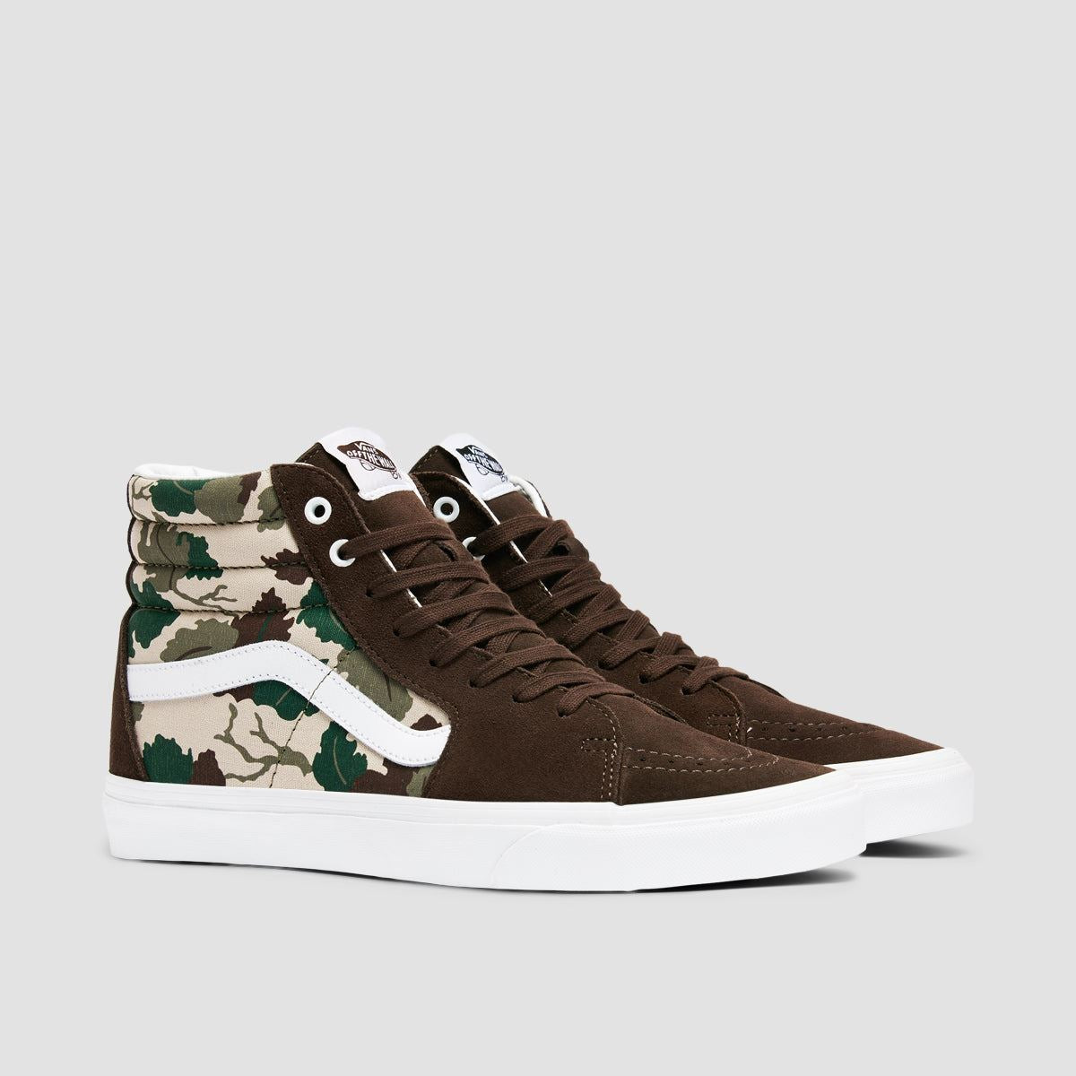 Vans SK8 Hi High Top Shoes Mitchell Camo Multi