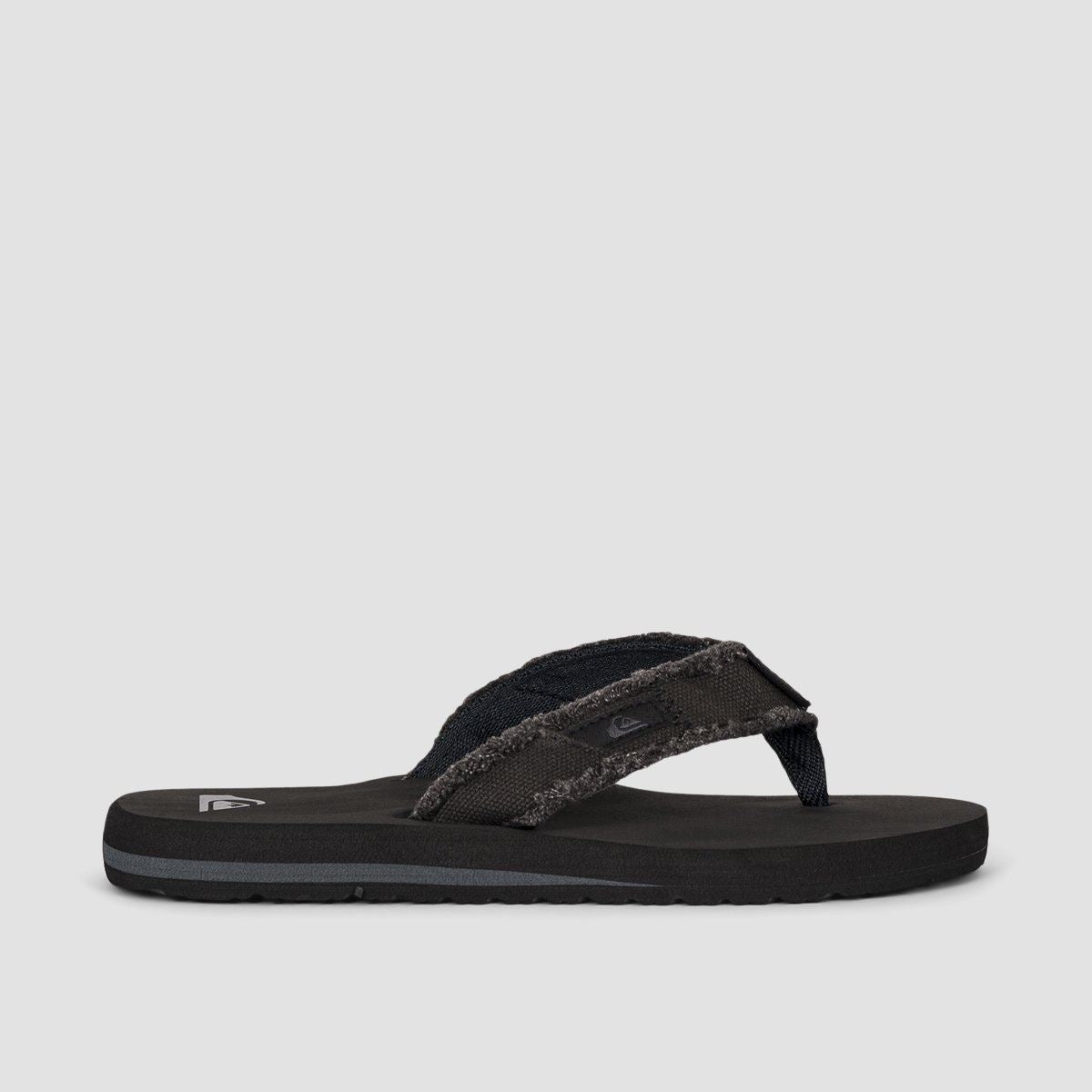 Quiksilver Monkey Abyss Sandals Black/Black/Brown - Kids