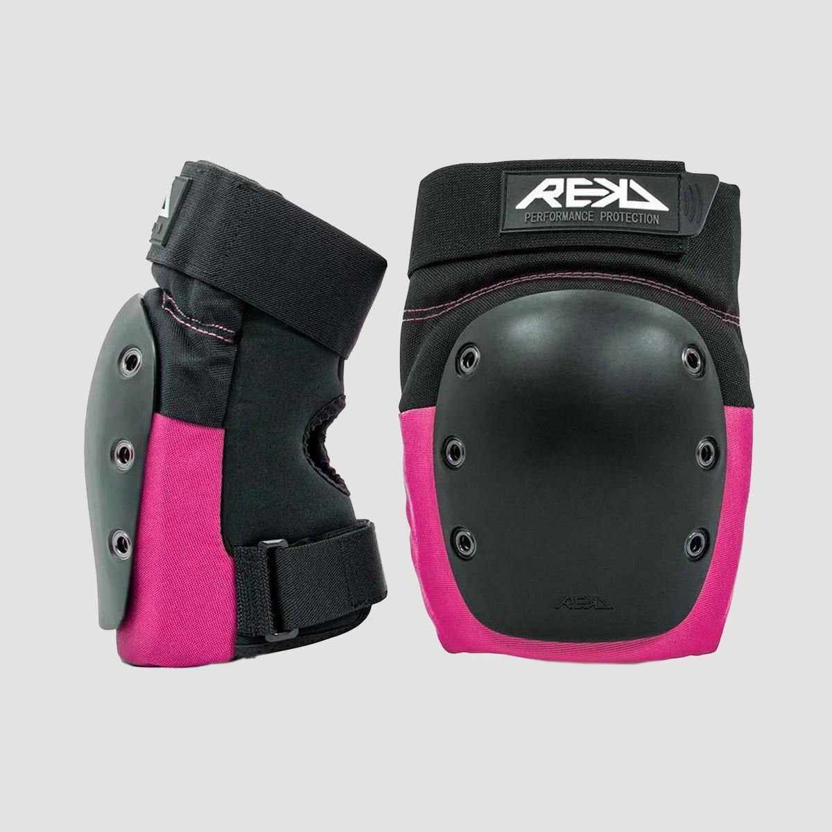 REKD Ramp Knee Pads Black/Pink