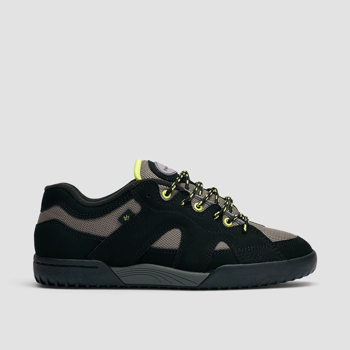 eS One Nine 7 Shoes - Black/Lime