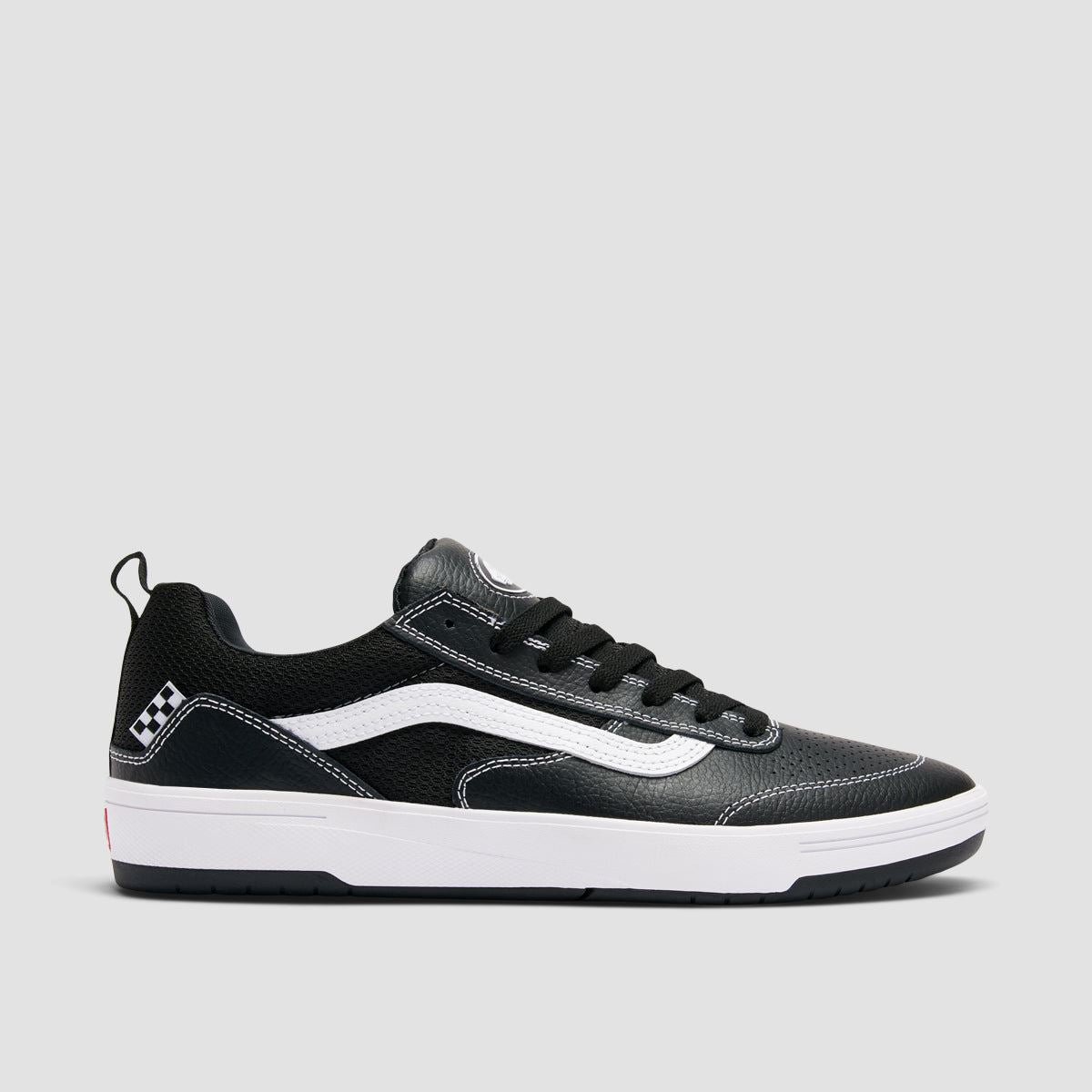 Vans Zahba Shoes - Leather Black/White