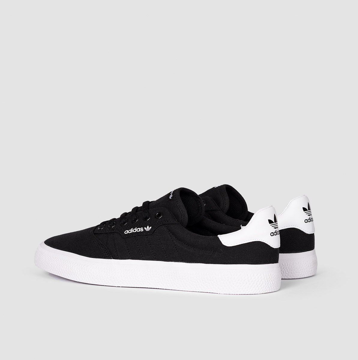 Adidas 3mc black & white contrast canvas shoes online