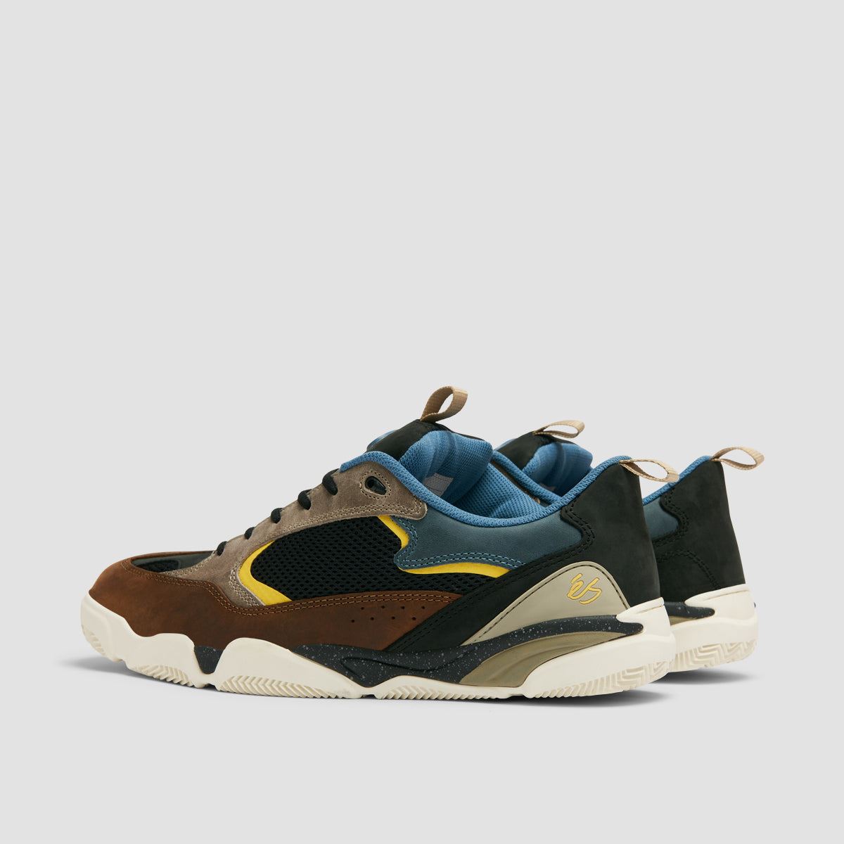 eS Quattro Plus Shoes - Brown/Tan/Blue