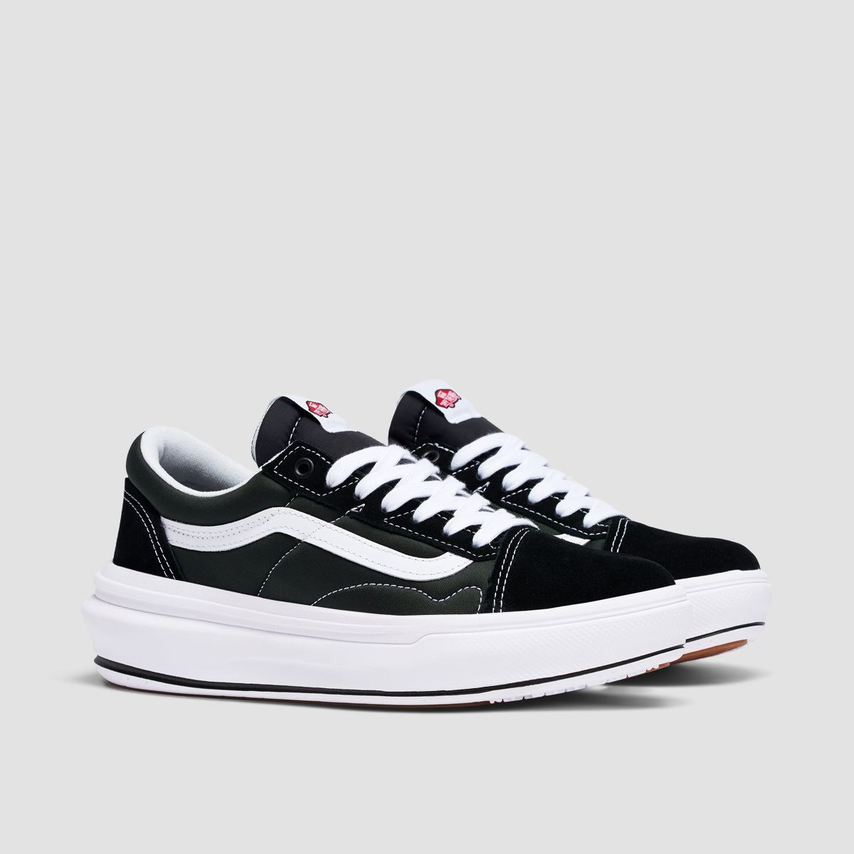 Old skool vans platform black on sale