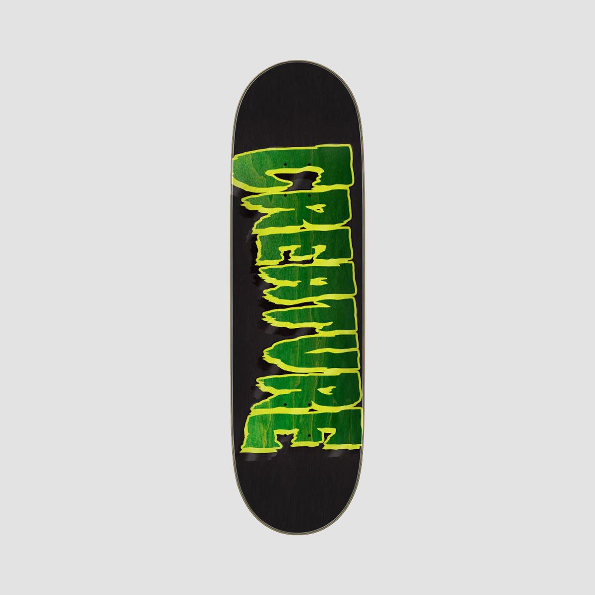 Creature Logo Outline Stumps Skateboard Deck Various Stains - 9"