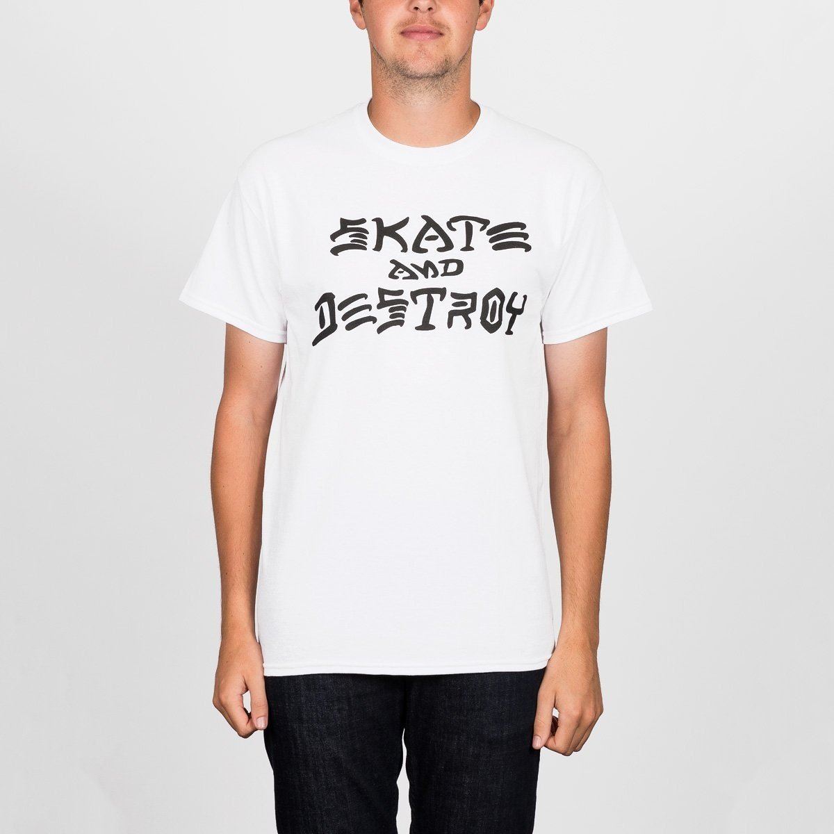 Thrasher Skate And Destroy T-Shirt White