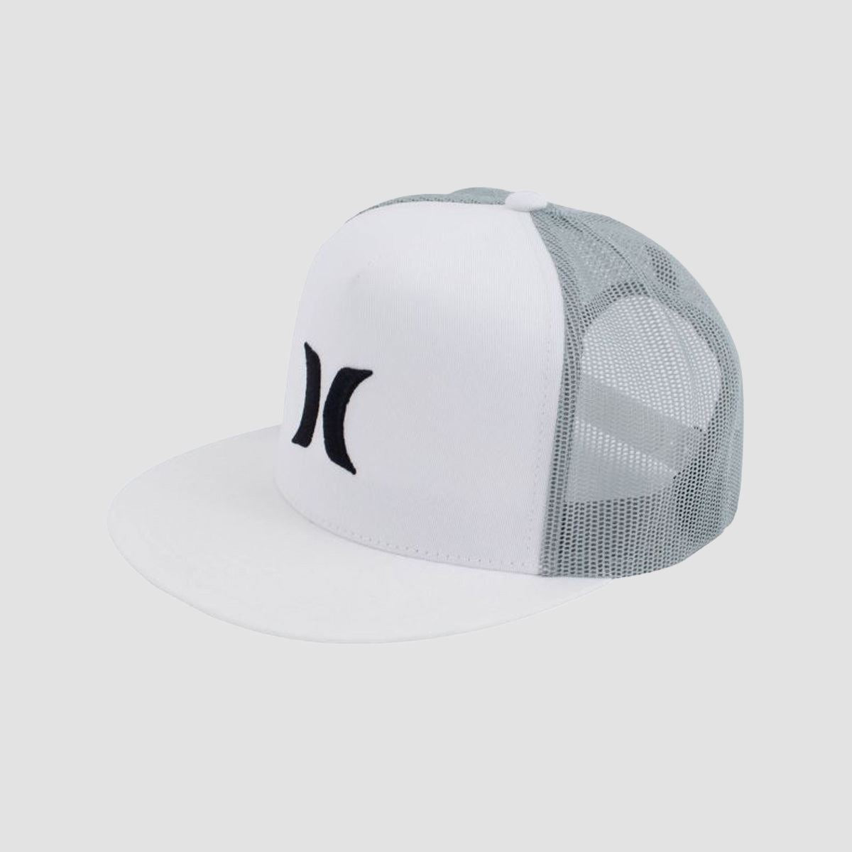 Hurley Icon Solid Flat Trucker White