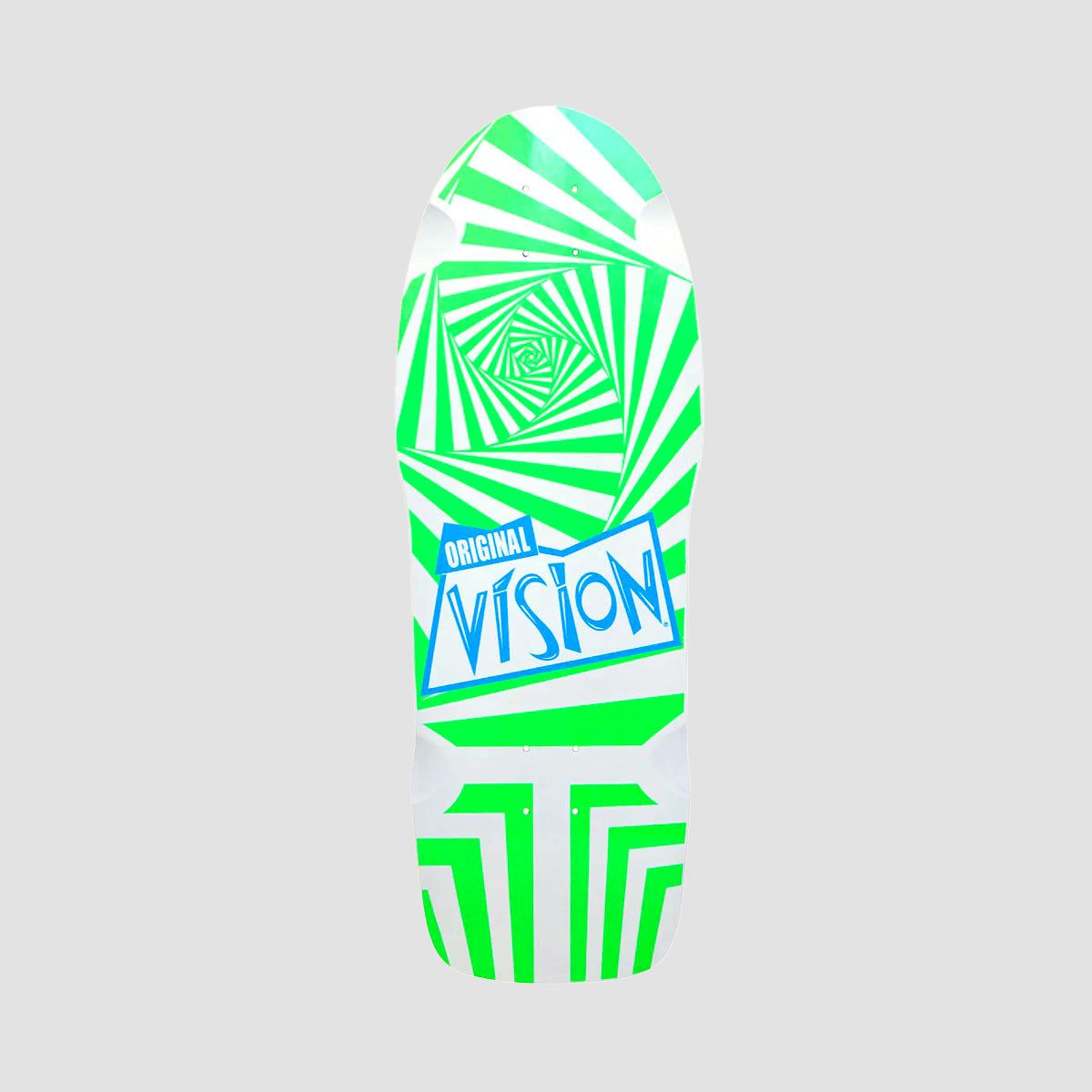 Vision Original Skateboard Deck Green/White - 10"